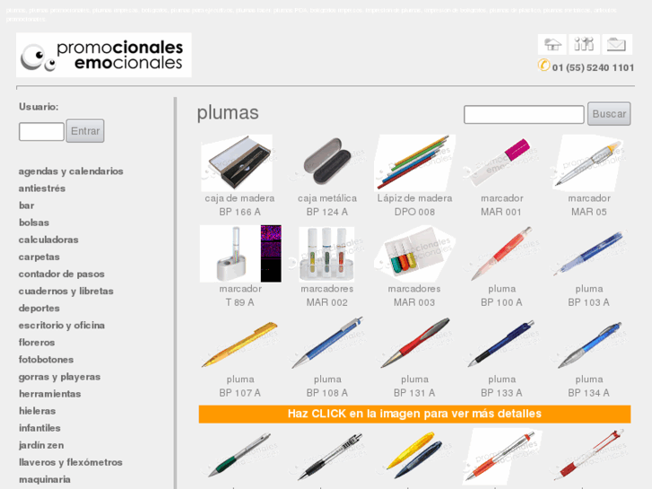 www.plumaspromocionales.com