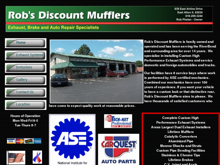 www.robsdiscountmufflers.com