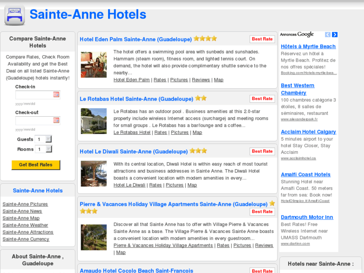 www.sainteannehotels.com