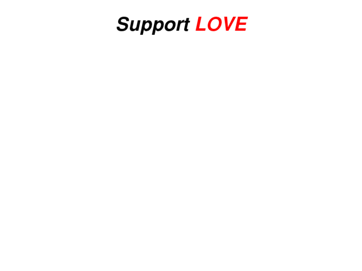 www.supportlove.com