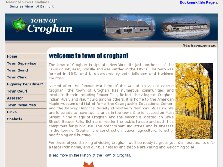 www.townofcroghan.com