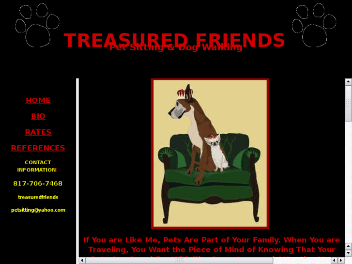 www.treasuredfriendspetsitting.com