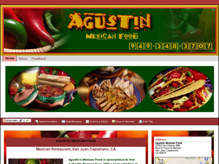 www.agustinmexicanfood.net