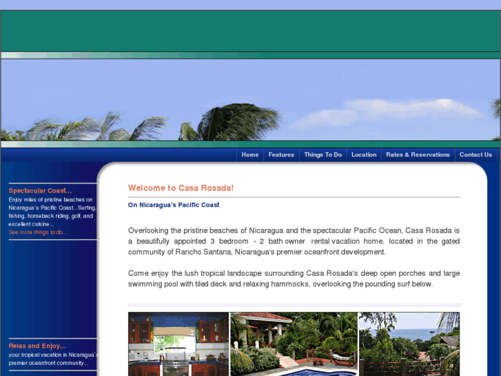www.casarosadanicaragua.com