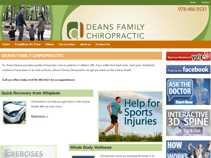 www.deansfamilychiropractic.com