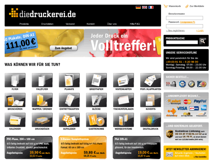 www.diedruckerei.de