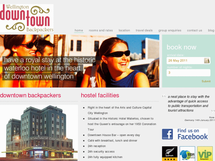 www.downtown-backpackers.com