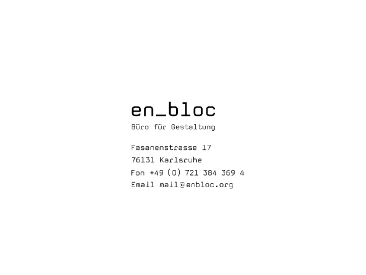 www.enbloc.org