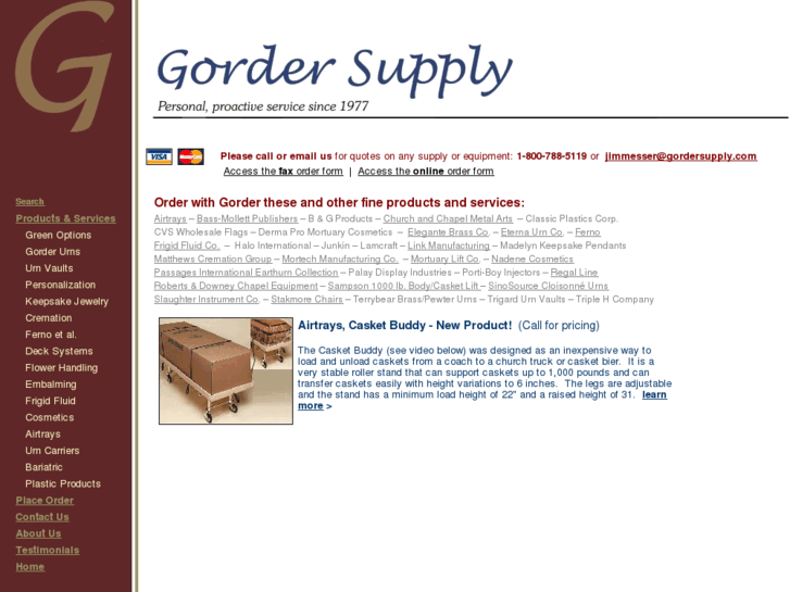 www.gordersupply.com