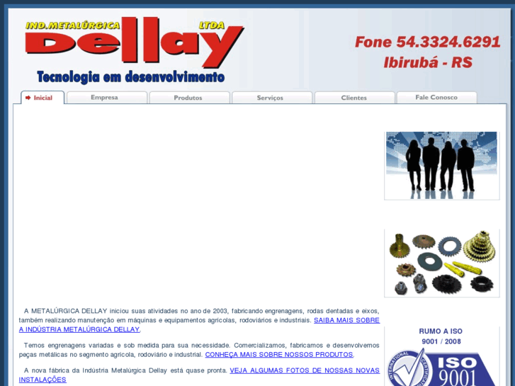 www.metalurgicadellay.com.br