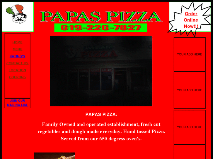 www.papaspizzaptloma.com