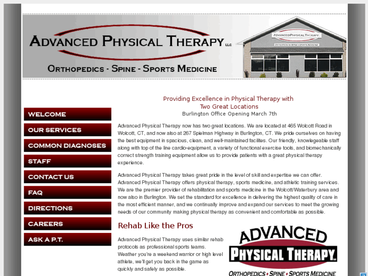 www.physicaltherapyct.com