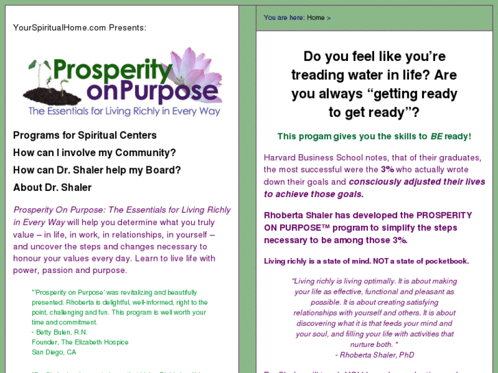 www.prosperityonpurpose.com