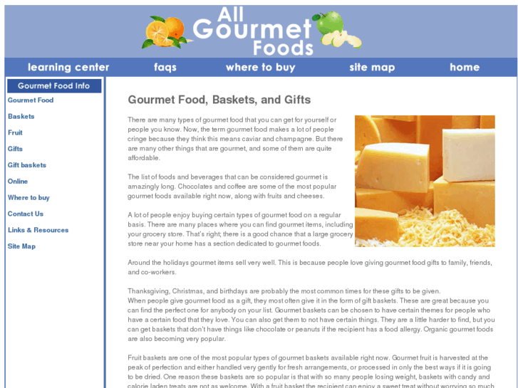 www.allgourmetfoods.com