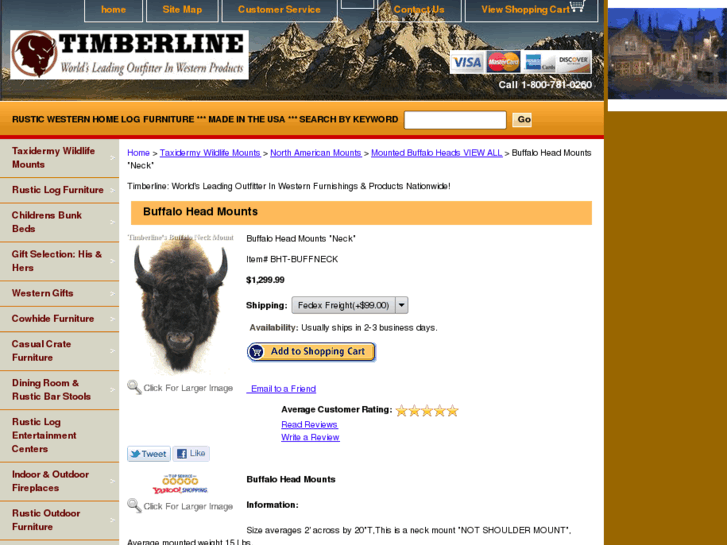 www.buffaloheadmount.com