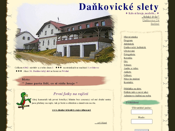 www.dankovickeslety.cz