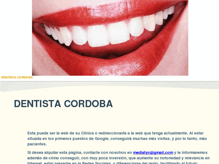 www.dentistacordoba.info