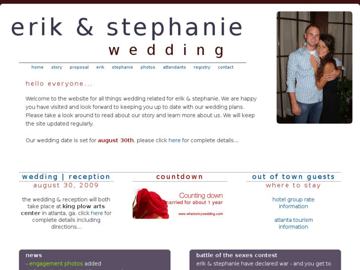 www.erikandstephanie.com