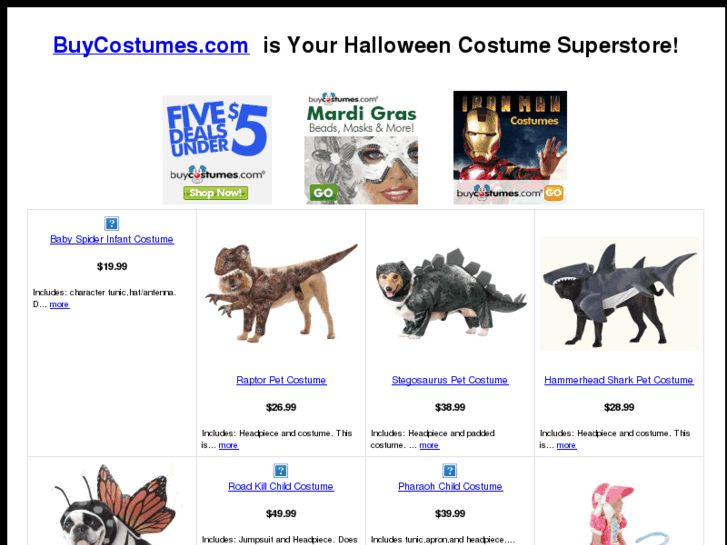 www.halloweencostumesuperstore.com