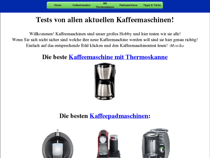 www.kaffeemaschinentest.net