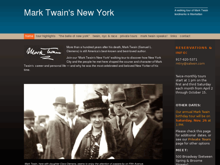 www.marktwainsnewyork.com