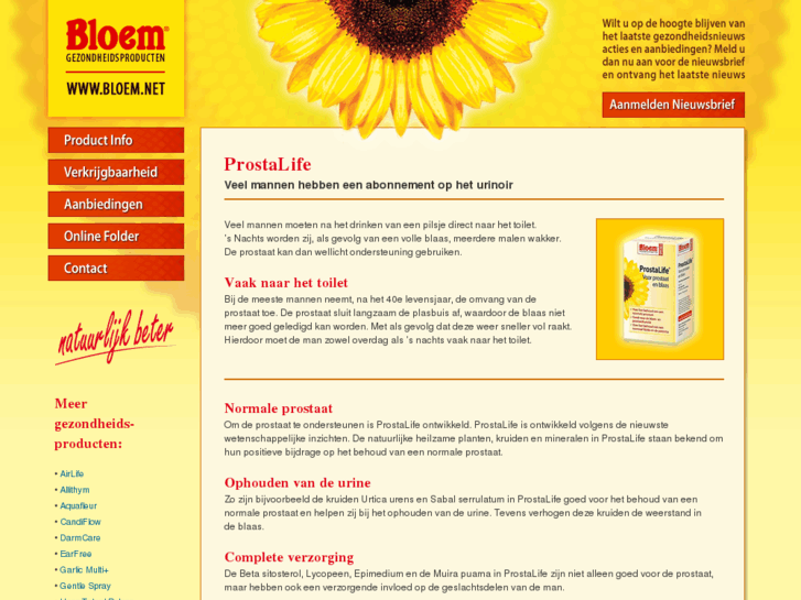 www.prostalife.nl