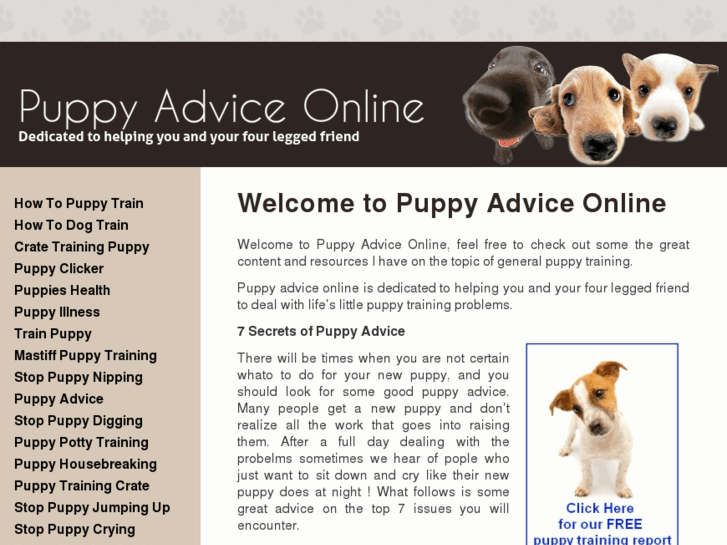 www.puppyadviceonline.com