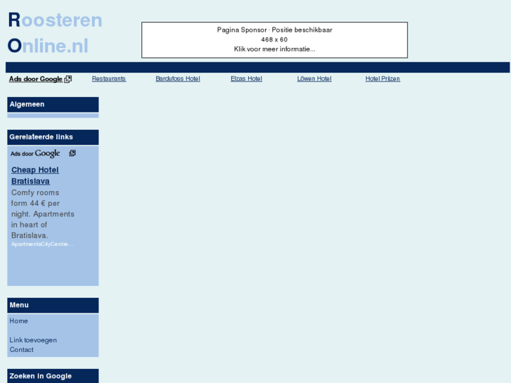 www.roosterenonline.nl