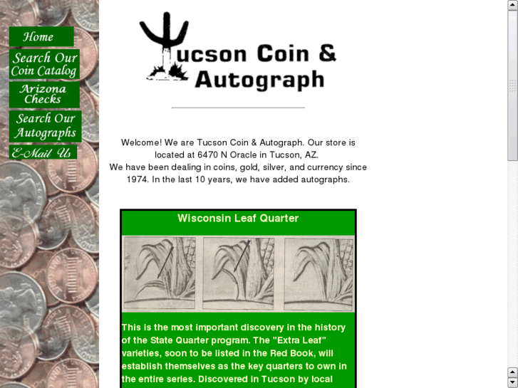 www.tucsoncoinandautograph.com