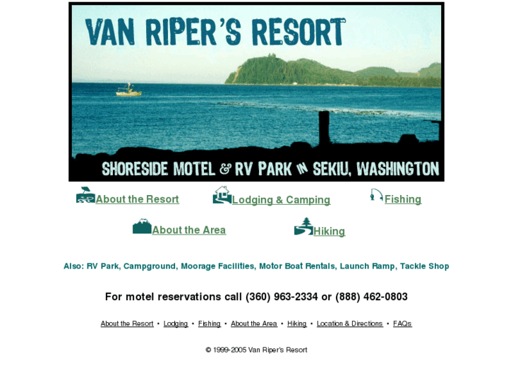 www.vanripersresort.com