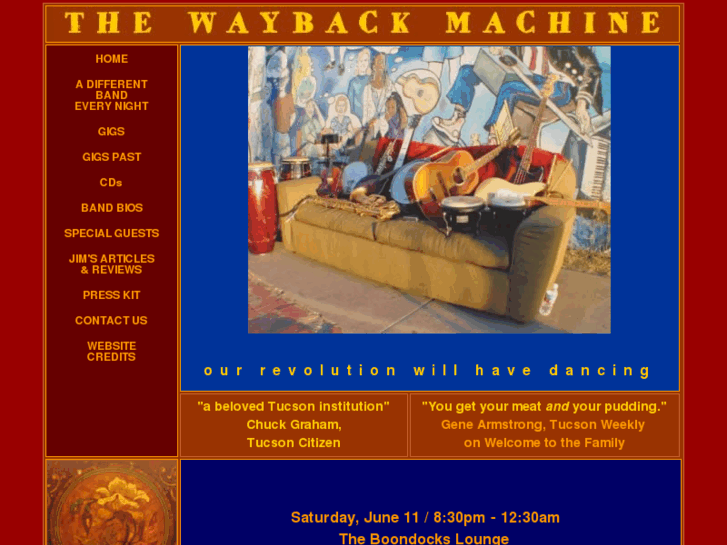 www.waybackmachineband.com