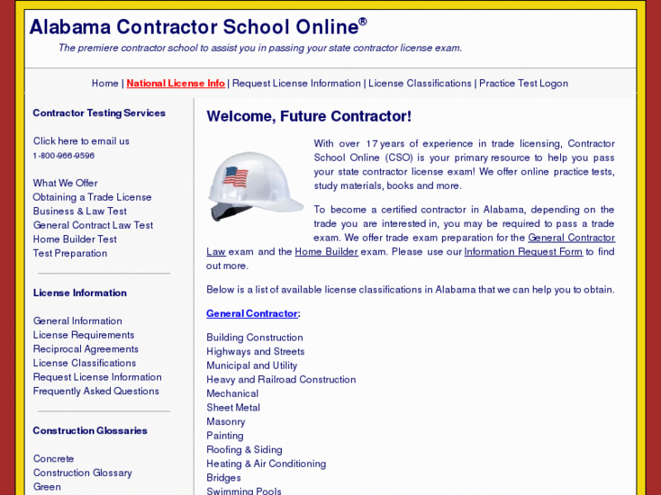 www.alcontractorschoolonline.com