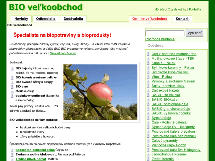 www.bio-velkoobchod.sk