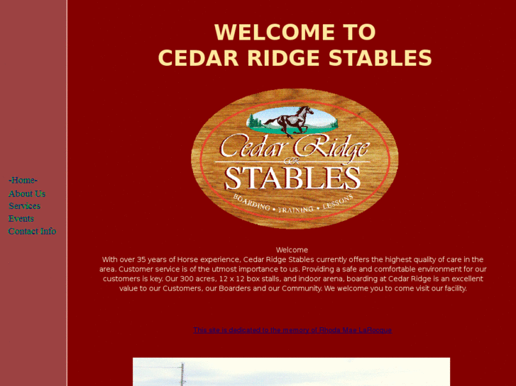 www.cedaridgestables.com