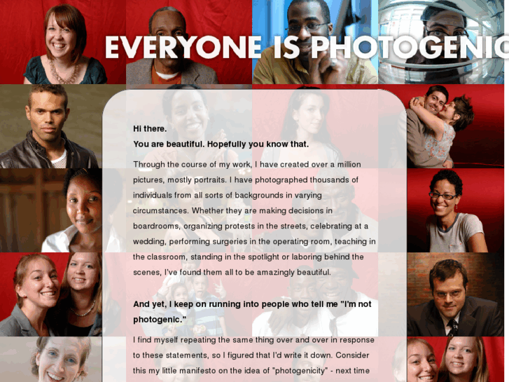 www.everyoneisphotogenic.com