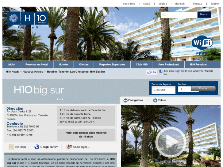 www.hotelh10oasismoreque.com