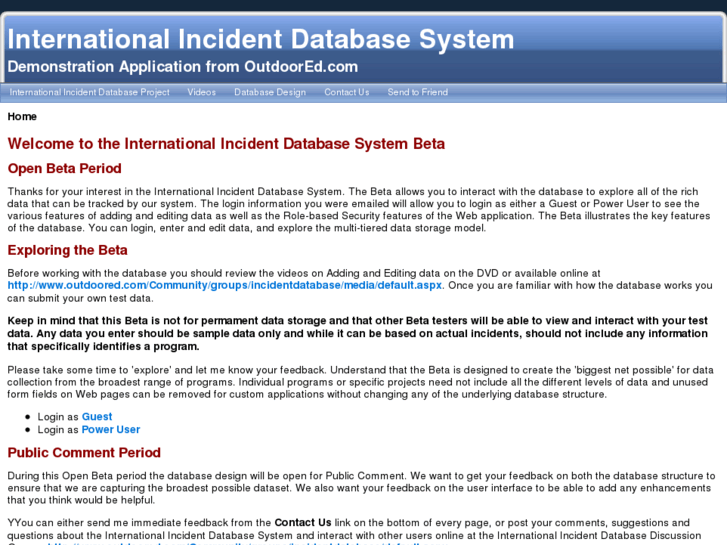 www.incidentdatabase.net