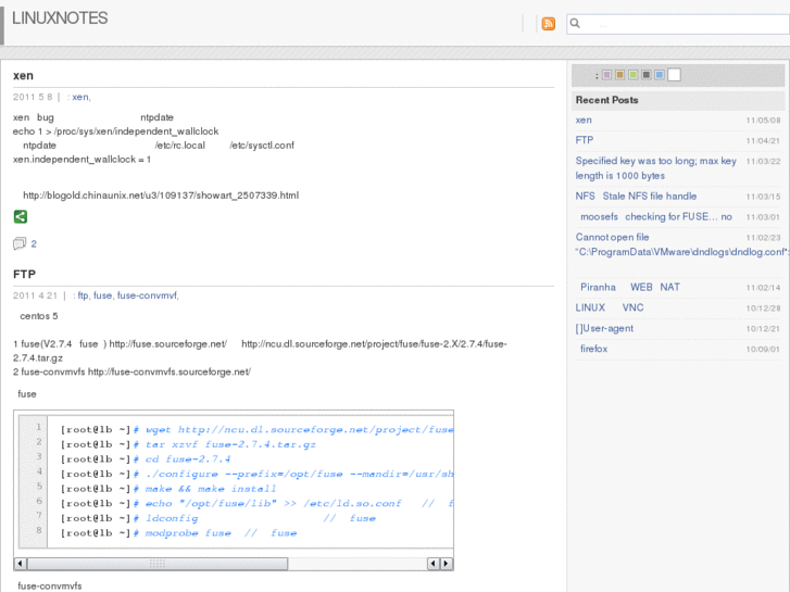 www.linuxnotes.cn
