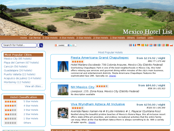 www.mexicohotellist.com