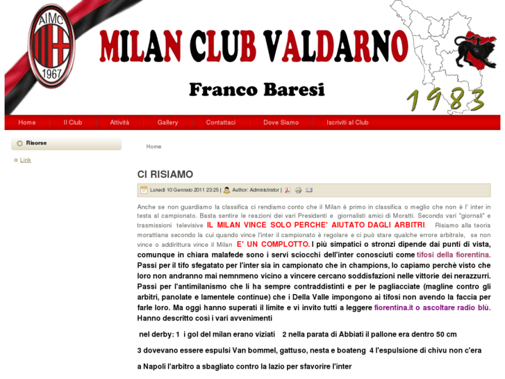 www.milanclubvaldarno.com