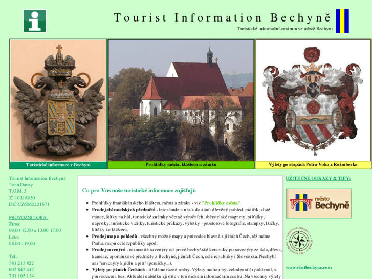 www.visitbechyne.cz