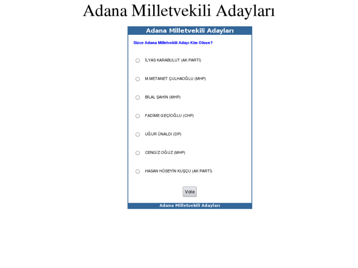 www.adanamilletvekiliadaylari.com