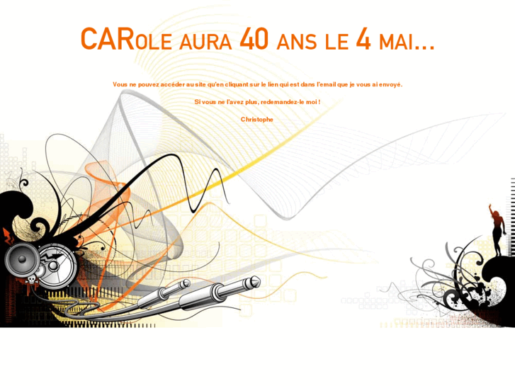 www.carole40ans.com