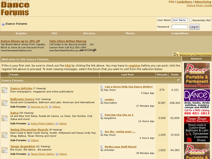www.dance-forums.com