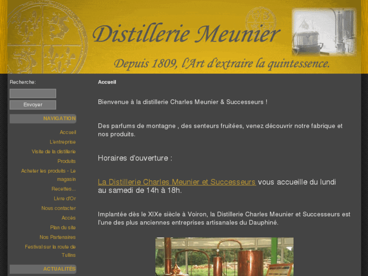 www.distilleriemeunier.fr