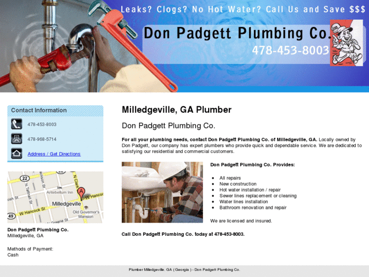 www.donpadgettplumbing.com