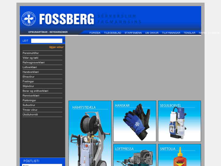 www.fossberg.is
