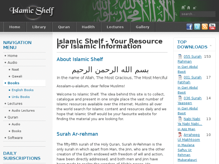 www.islamicshelf.com