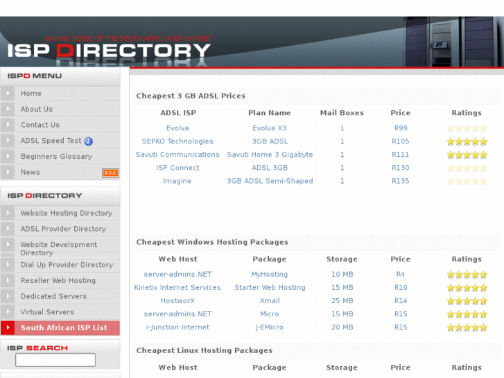 www.isp-directory.co.za