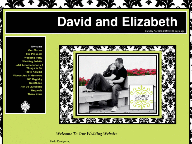 www.lizanddavid.info